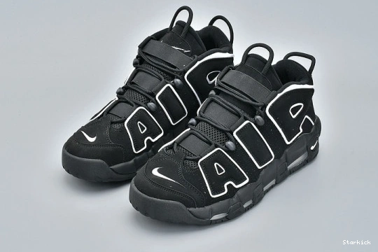 White More OG 414962-002 Air Uptempo Nike Black and 0205